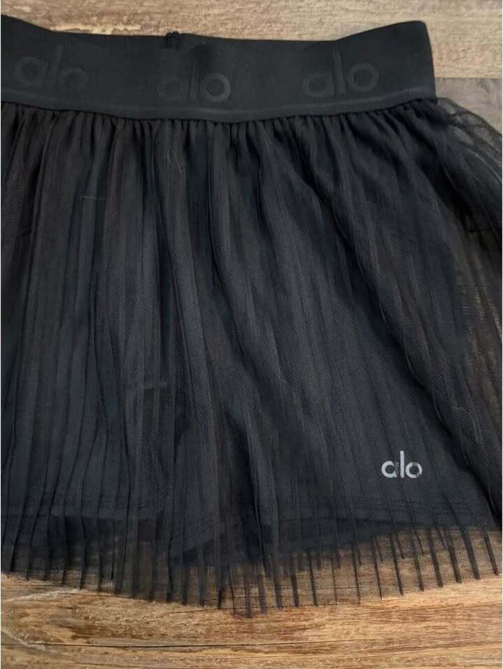 Alo black Tulle skort! MSRP $108